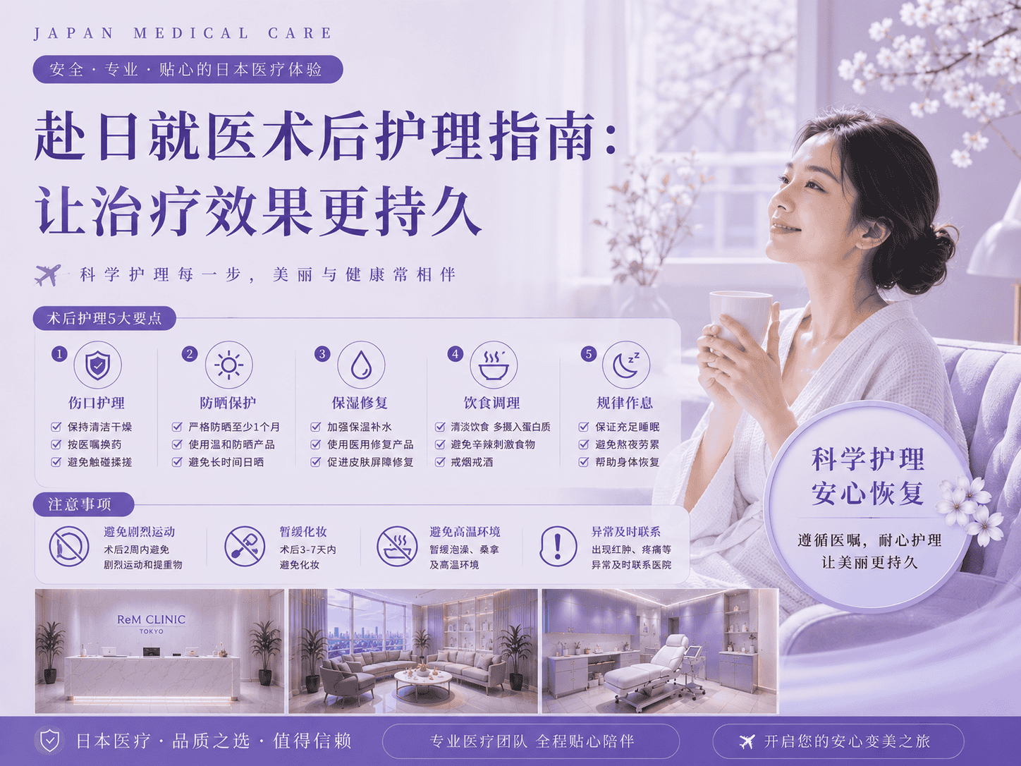 赴日就医术后护理指南：让治疗效果更持久
