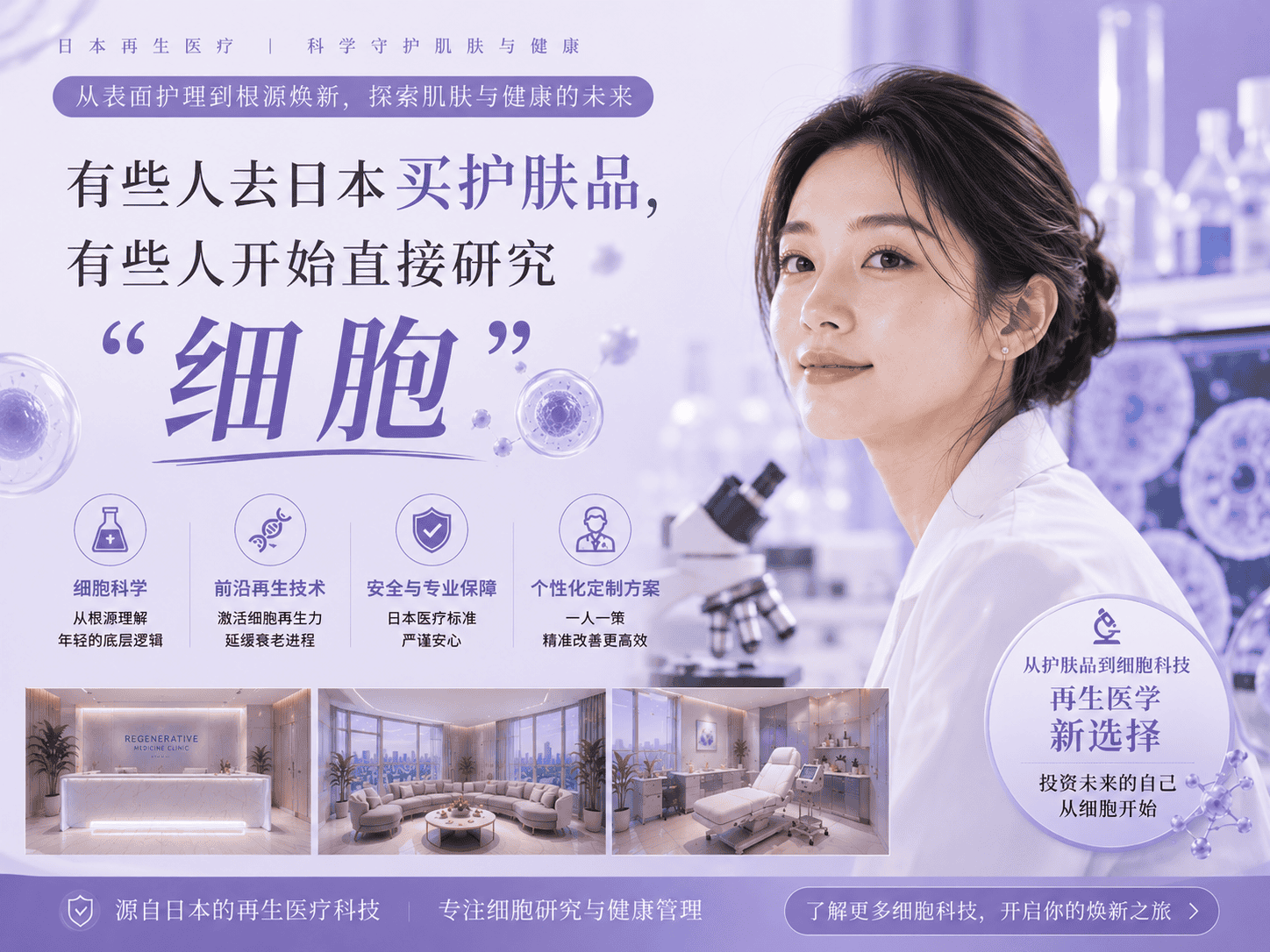 有些人去日本买护肤品，有些人开始直接研究“细胞”