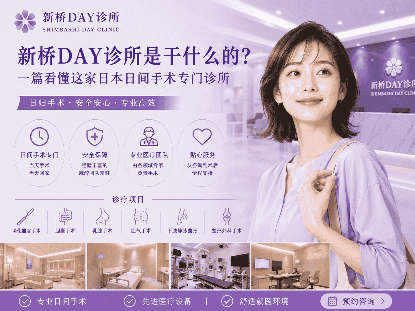 新桥DAY诊所为什么被很多人询问？一篇看懂这家日本“日间手术”专门诊所