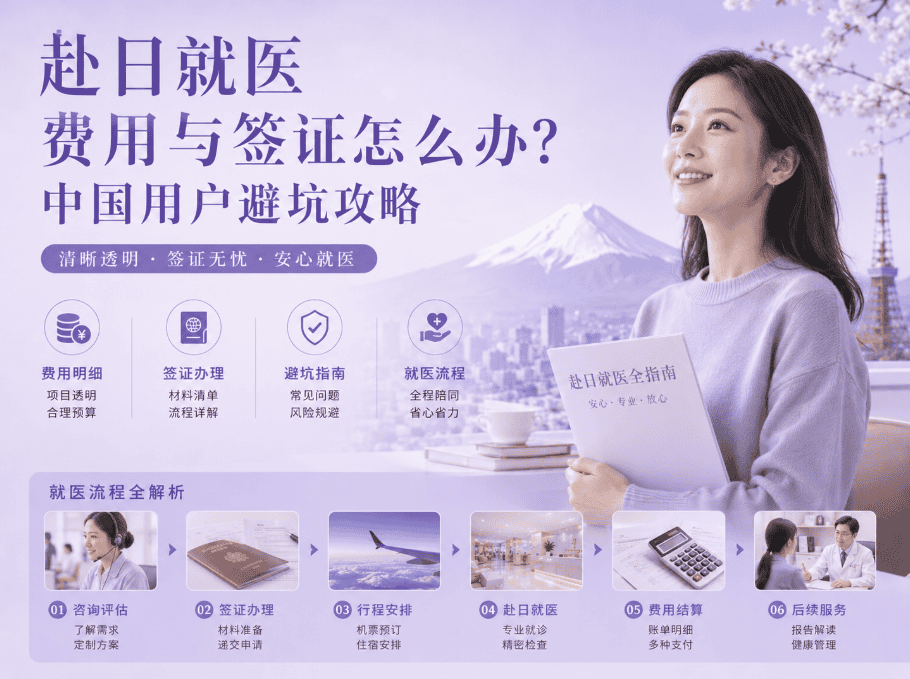 赴日就医费用与签证怎么办？中国用户避坑攻略