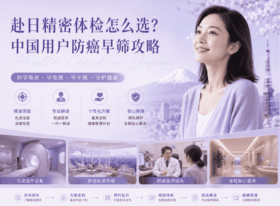 赴日精密体检怎么选？中国用户防癌早筛攻略