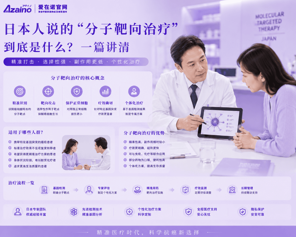 日本人说的'分子靶向治疗'到底是什么?一篇讲清