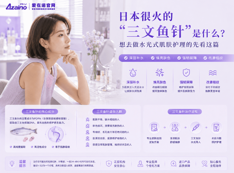 日本很火的"三文鱼针"是什么？想去做水光式肌肤护理的先看这篇