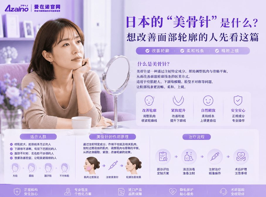 日本的"美骨针"是什么？想改善面部轮廓的人先看这篇