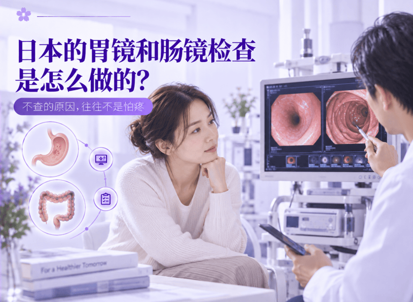 日本的胃镜和肠镜检查是怎么做的？不查的原因，往往不是怕疼