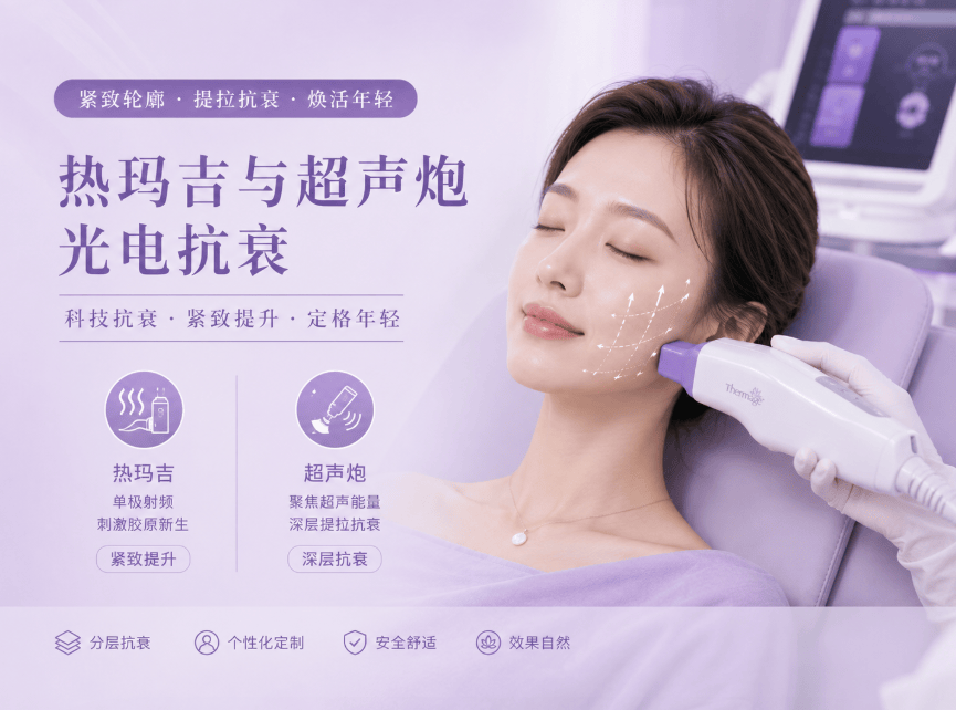 日本的热玛吉和超声炮有什么区别？光电抗衰的原理与选择