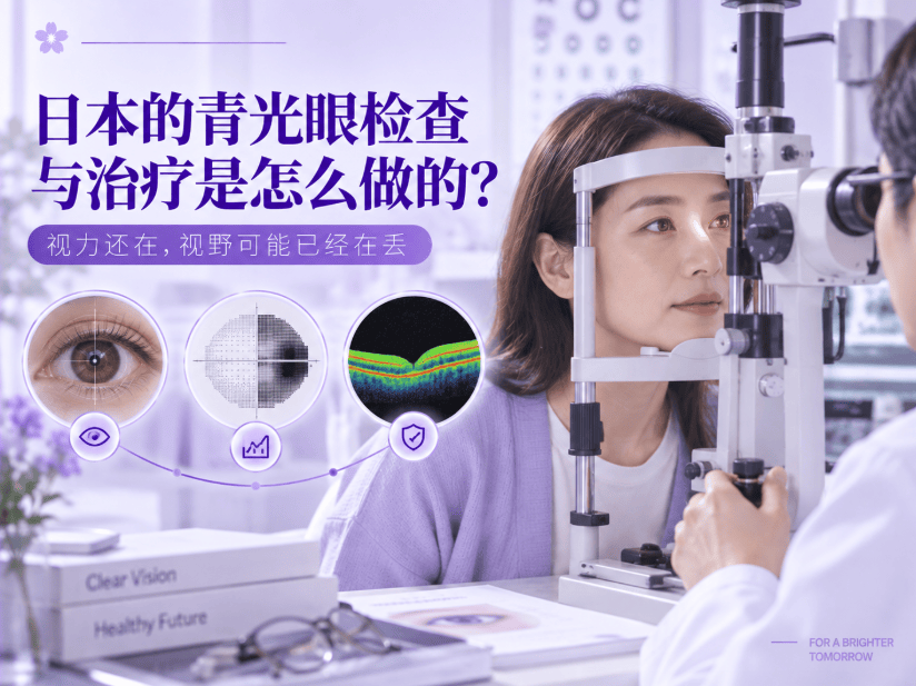 日本的青光眼检查与治疗是怎么做的？视力还在，视野可能已经在丢