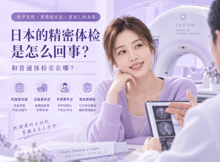 日本的精密体检（人间ドック）是怎么回事？和普通体检差在哪