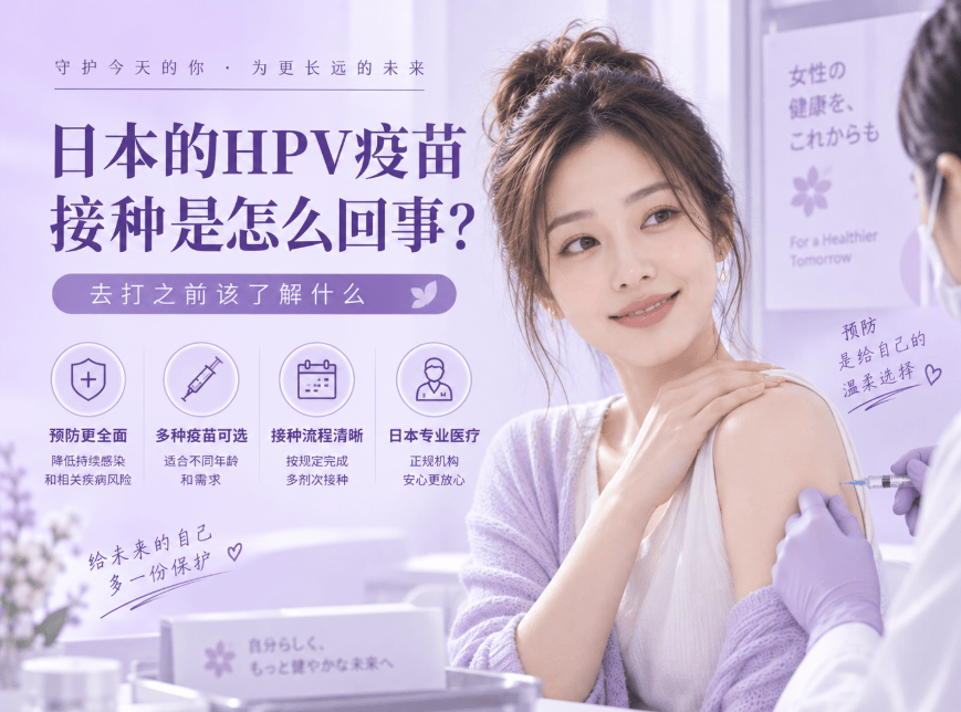 日本的HPV疫苗接种是怎么回事？去打之前该了解什么