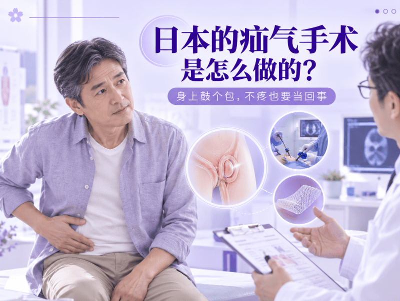 日本的疝气手术是怎么做的？身上鼓个包，不疼也要当回事