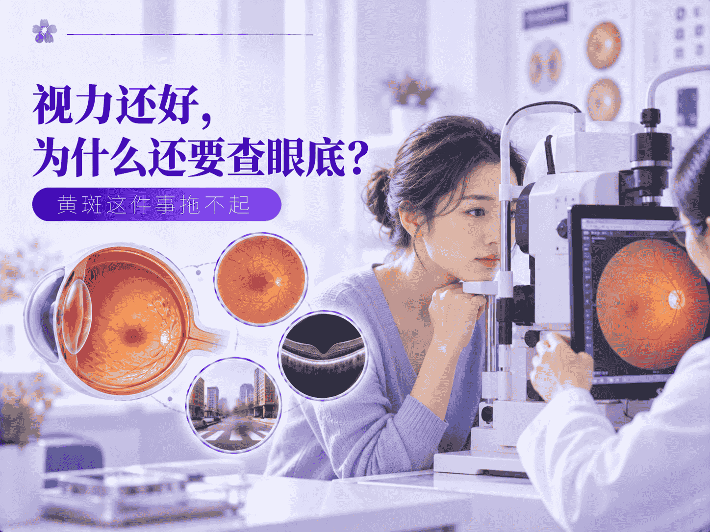 视力还好，为什么还要查眼底？黄斑这件事拖不起