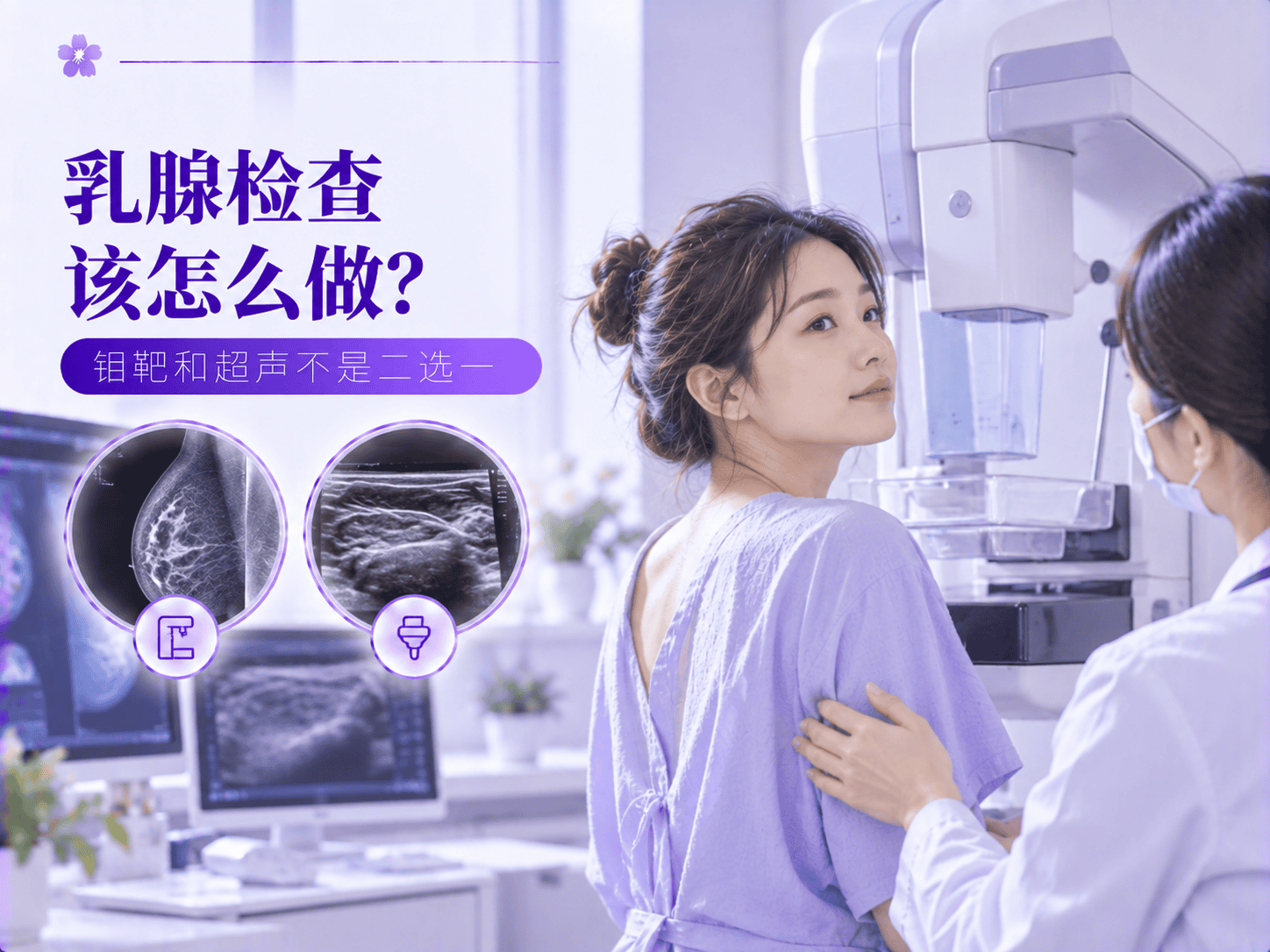 乳腺检查该怎么做？钼靶和超声不是二选一