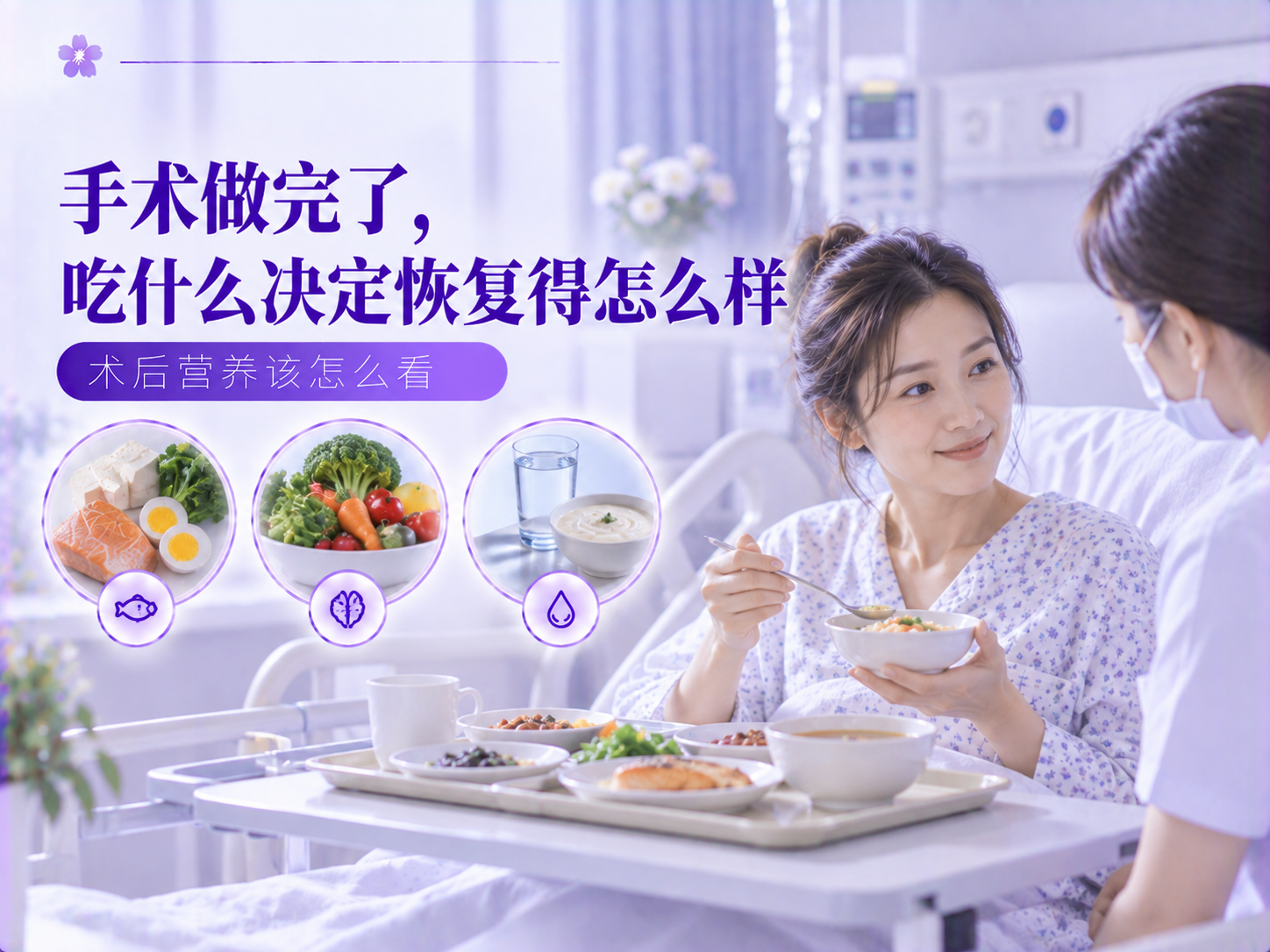 手术做完了，吃什么决定恢复得怎么样：术后营养该怎么看