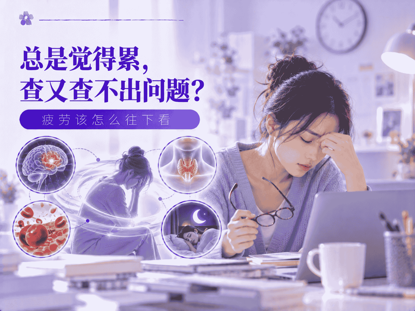 总是觉得累，查又查不出问题：疲劳该怎么往下看