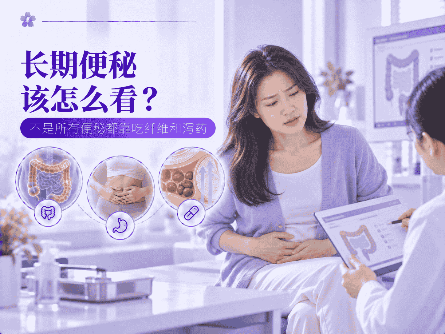 长期便秘该怎么看？不是所有便秘都靠吃纤维和泻药